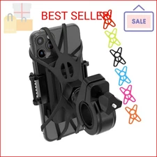 TruActive Premium Bike Phone Mount Holder | Universal Cell Phone Mount for 4"-7"