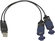 TecMate OptiMate USB-A Y-Splitter Cable