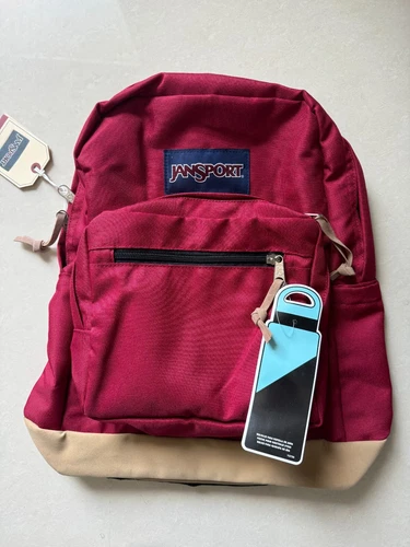 Jansport Cool Student Laptop Backpack Coconut 17inch Large Computer Bag Rucksack - Picture 33 of 50