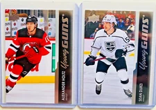 2021-22 UPPER DECK EXTENDED HOCKEY #501-750 YOUNG GUNS SP FINISH YOUR SET U PICK