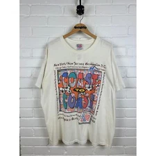 Vintage 1994 Fifa World Cup USA Coast To Coast Soccer Apex One T Shirt Size XL 