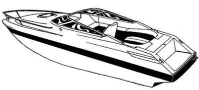 TRAILERABLE BOAT COVER CHAPARRAL 2100 SX I//O 1988 1989 1990 1991