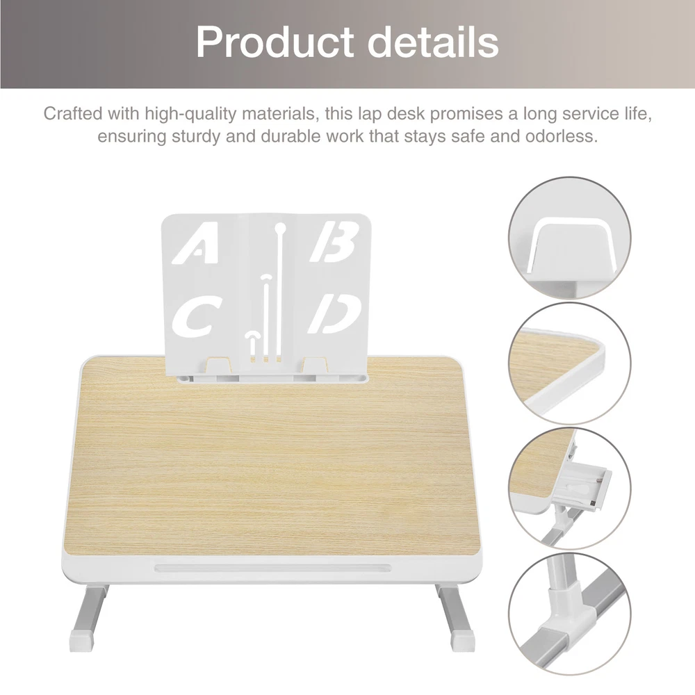 Ergonomic Aluminum Adjustable Laptop Stand Portable Height Adjustable Holder  