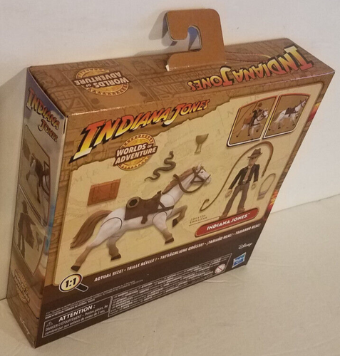 Indiana Jones Worlds of Adventure Indiana Jones with Horse 2.5" Action Figure - Picture 3 of 4