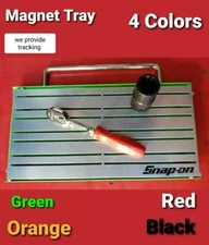 SNAP ON tools magnet tool Organizer Holder Tray 12"X6" and easy transport handle