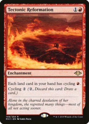 4 Tectonic Reformation 4x x4 - M/NM - Modern Horizons - SPARROW MAGIC - mtg - 