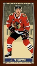 Jonathan Toews Chicago Blackhawks 2019-20 UD O-Pee-Chee Caramel Mini C-16
