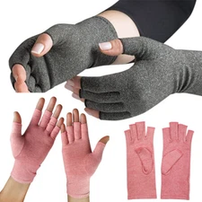 1Pair Hand Pain Relief Therapy Gloves Arthritis Brace Wrist Compression Gloves