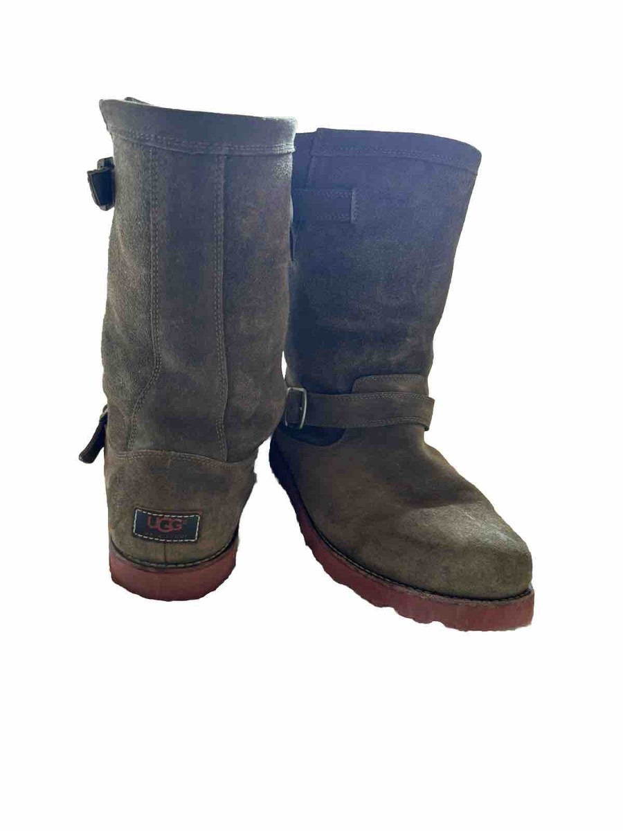 UGG Suede Boots Forest Green. Size 11 | eBay display picture 1