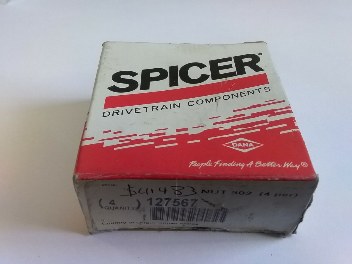 Spicer Axle Nut (Pack of 4) 127567 | eBay