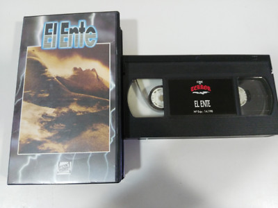 EL ENTE THE ENTITY SIDNEY FURIE HORROR TERROR VHS TAPE CINTA CASTELLANO