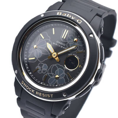 CASIO Baby-G BGA-150FL-1AJF Floral Dial Series Black Women's Watch