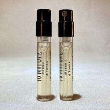 2x Jo Malone London Myrrh Tonka Cologne Intense Sample Sprays .05oz 1.5ml NWOB