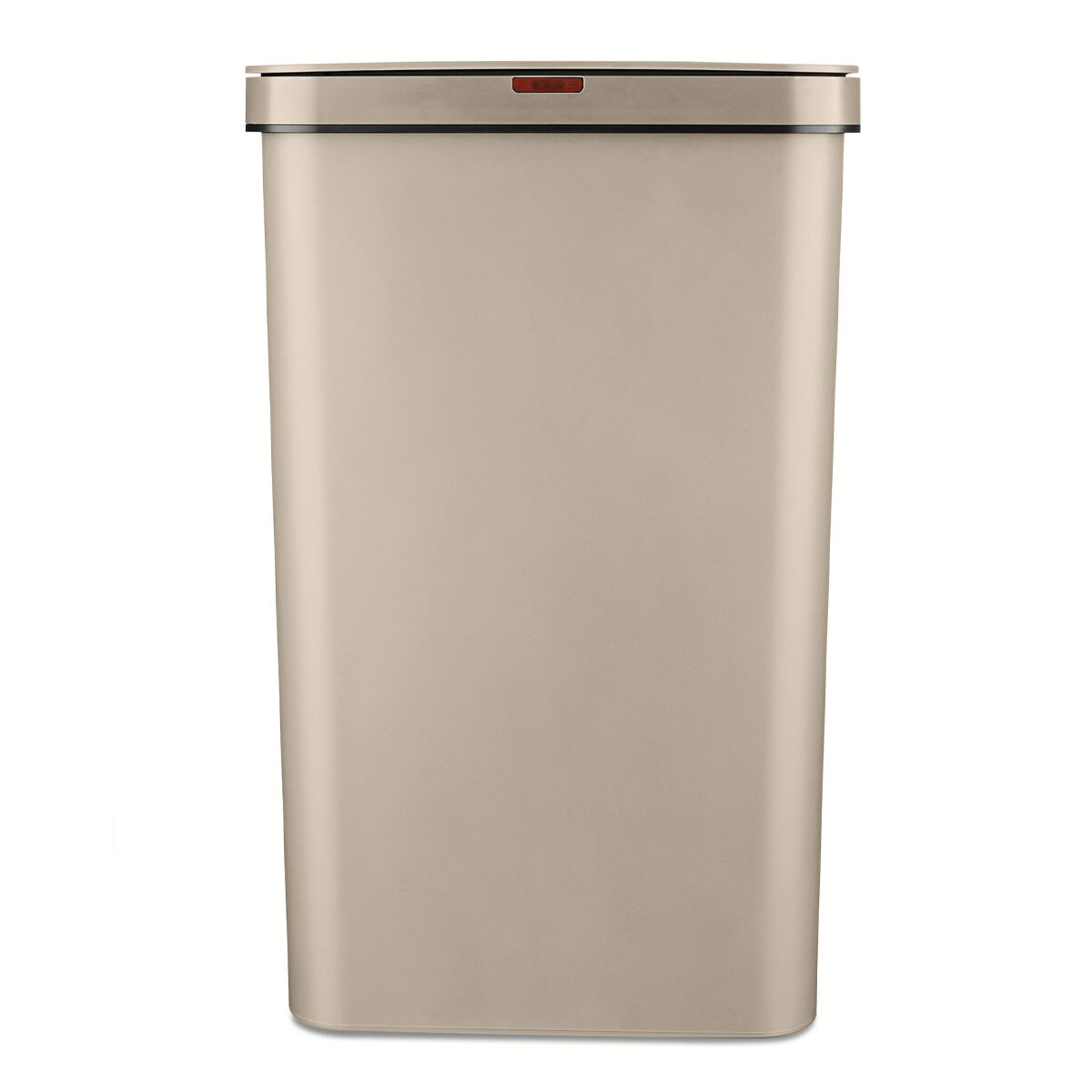 Rectangular Sensor Bin by Tower 50 Litre T838005LCS - Latte