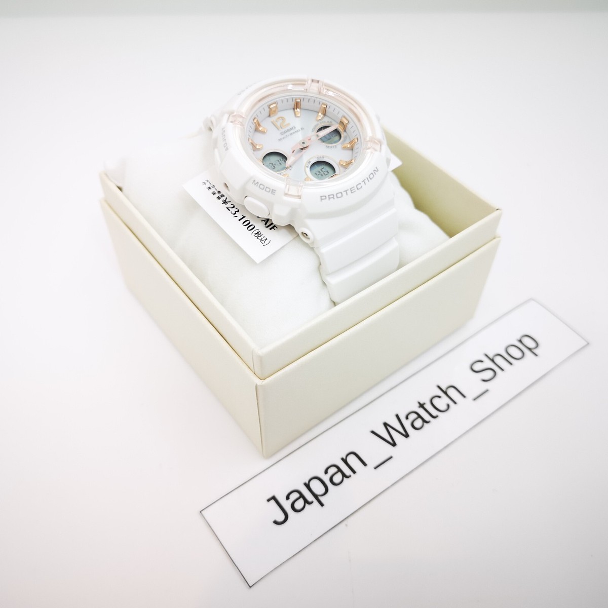 CASIO BABY-G BGA-2800-7AJF White Tough Water Resistant Women's