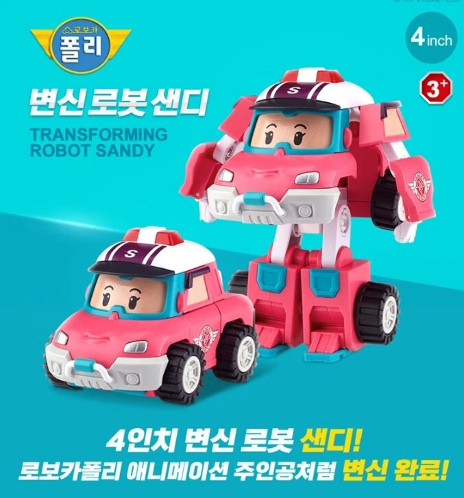 Robocar Poli Transformer SANDY Transforming Robot Figure Toy - Image 3 of 4