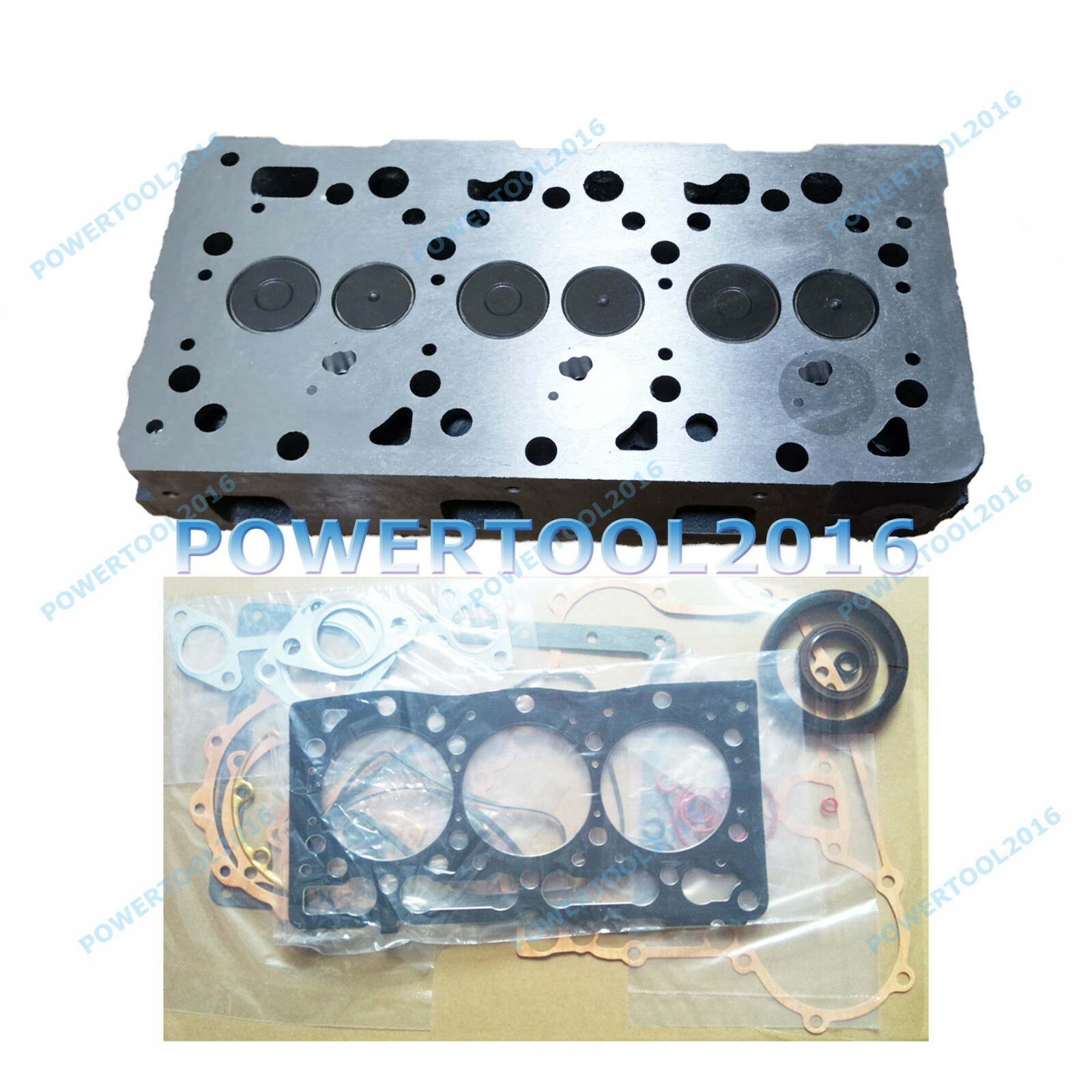 For Kubota D1105E2B D1105 D1105E3B/E4B Complete Cylinder Head &Full