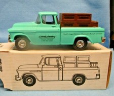 1955 Chevy Pickup Truck Bank ERTL "Classic Motorbooks"  7539