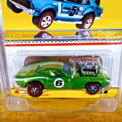 Hot Wheels RLC Rodger Dodger 5908/11000 Green Redline Neo