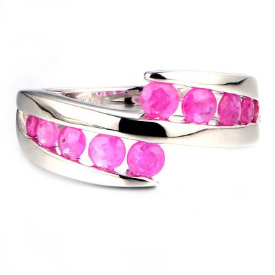 Afrikanischer Rubin Edelstein Ring für Damen, Jahrestag Geschenk für Sie