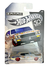 2018 Hot Wheels 50th Anniversary Zamac 4/8 '70 Buick GSX Zamac Car 1/64