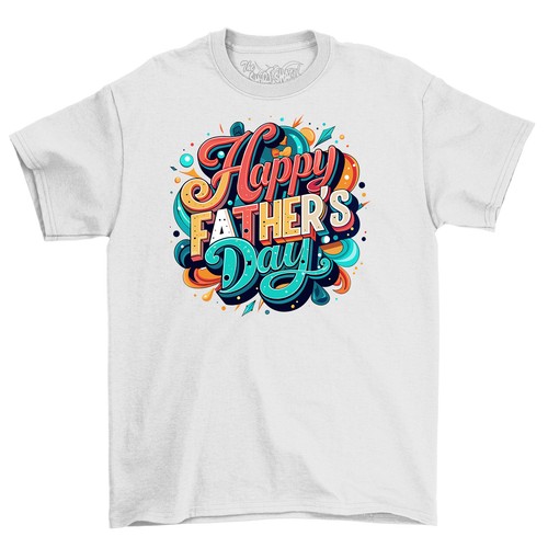 Retro Happy Father's Day T-shirt - Funny Vintage Design to Make Dad Smile! Perfe - Picture 5 of 46