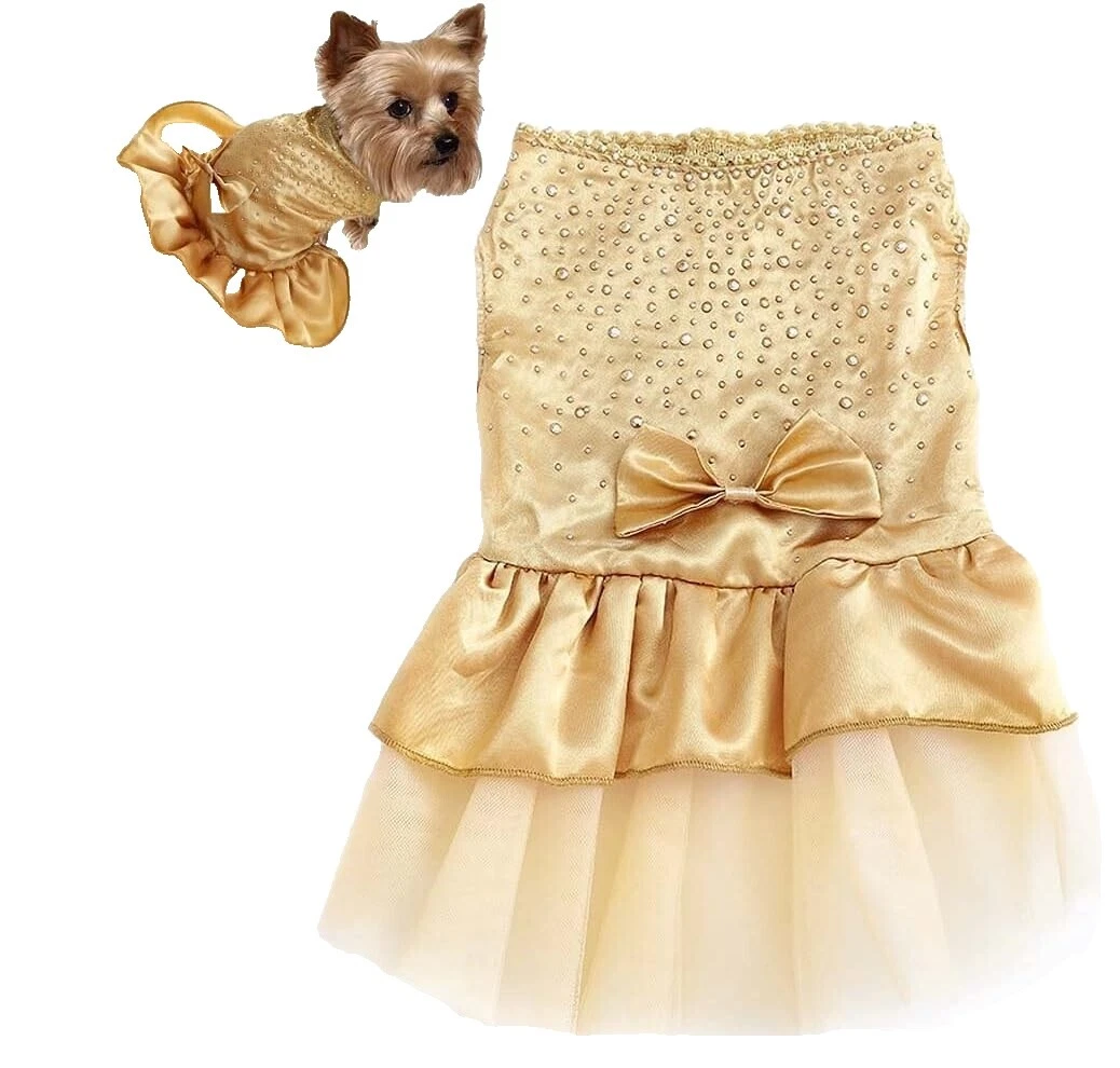 Ropa y zapatos para perro de boda de poliéster