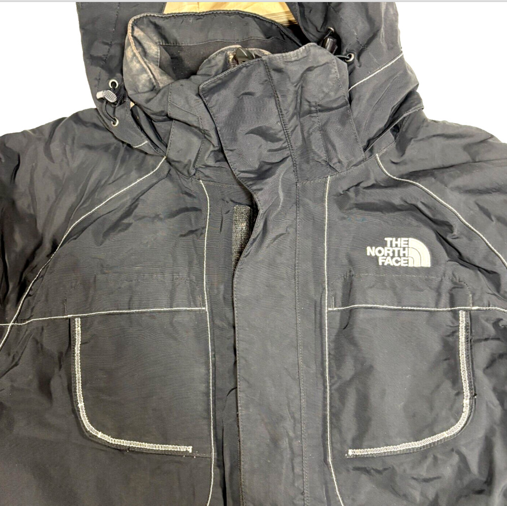 North Face Hyvent Jacket Black Full Zip Insulated… - image 2