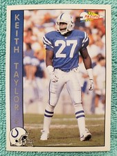 1992 PACIFIC KEITH TAYLOR #449 INDIANAPOLIS COLTS 
