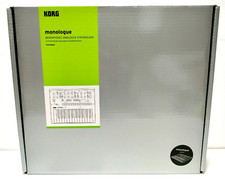 KORG monologue BK Monophonic Analogue Synthesizer W 350 mm x D 276 mm x H 76 mm