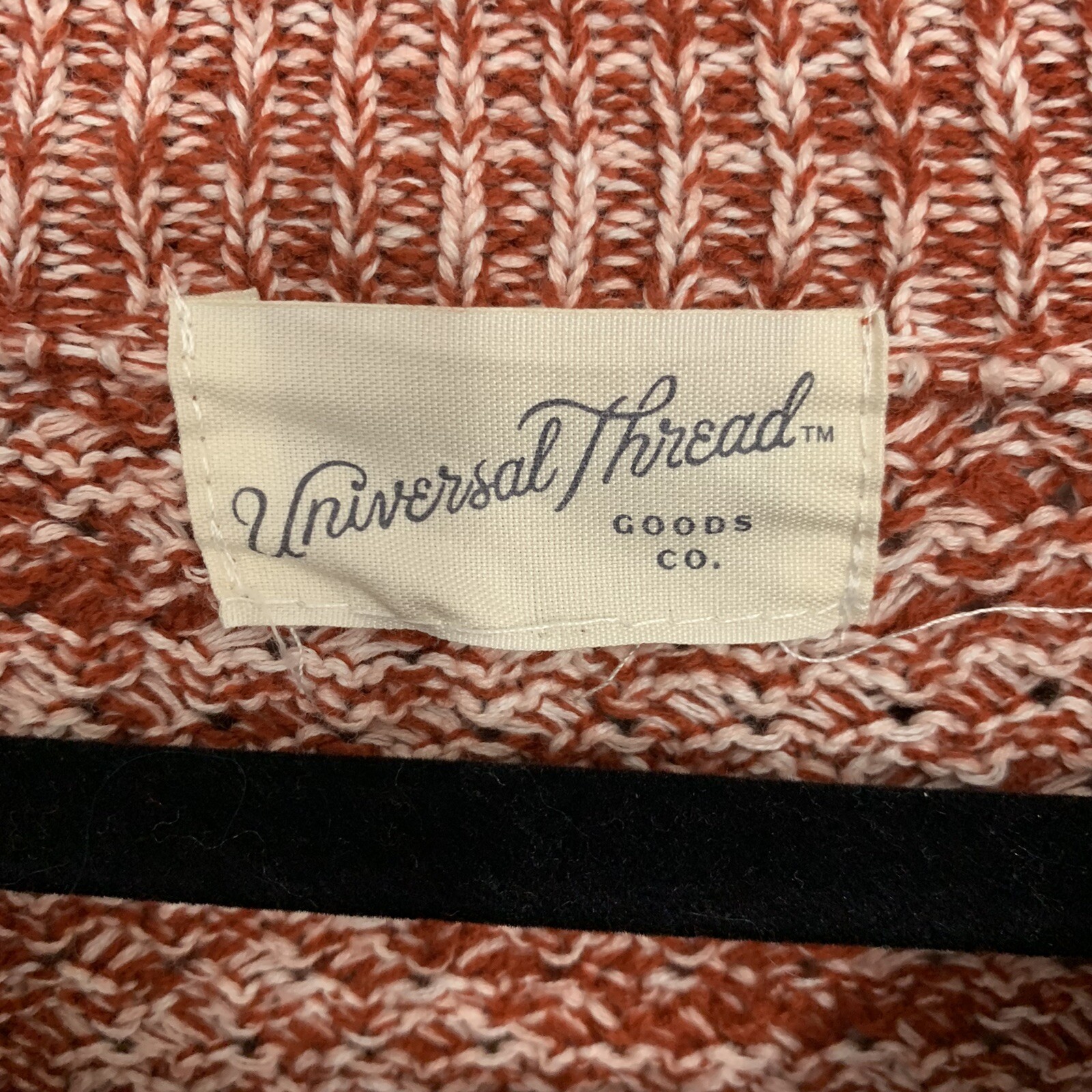 Universal Thread Heathered Cable Knit Sweater - image 4