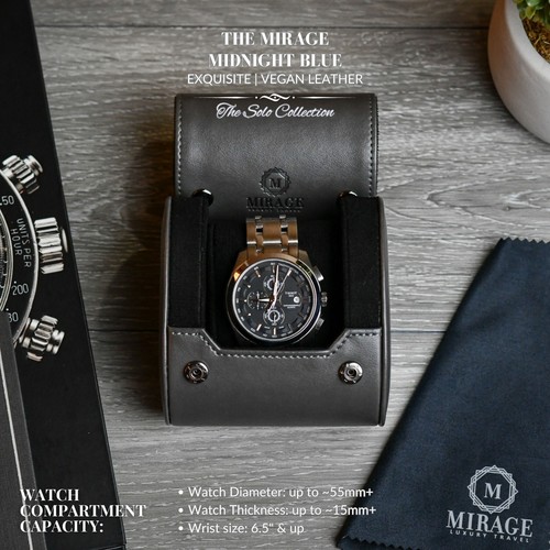 Watch Travel Case Leather Watch Case For Men Travel Watch Roll Case (VARIATIONS) - Picture 100 of 440