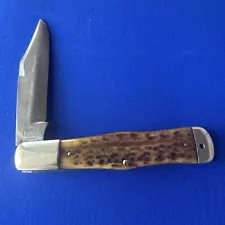 Vintage Cattaraugus Pocket Knife ~ KING OF THE WOODS~ Slip Joint