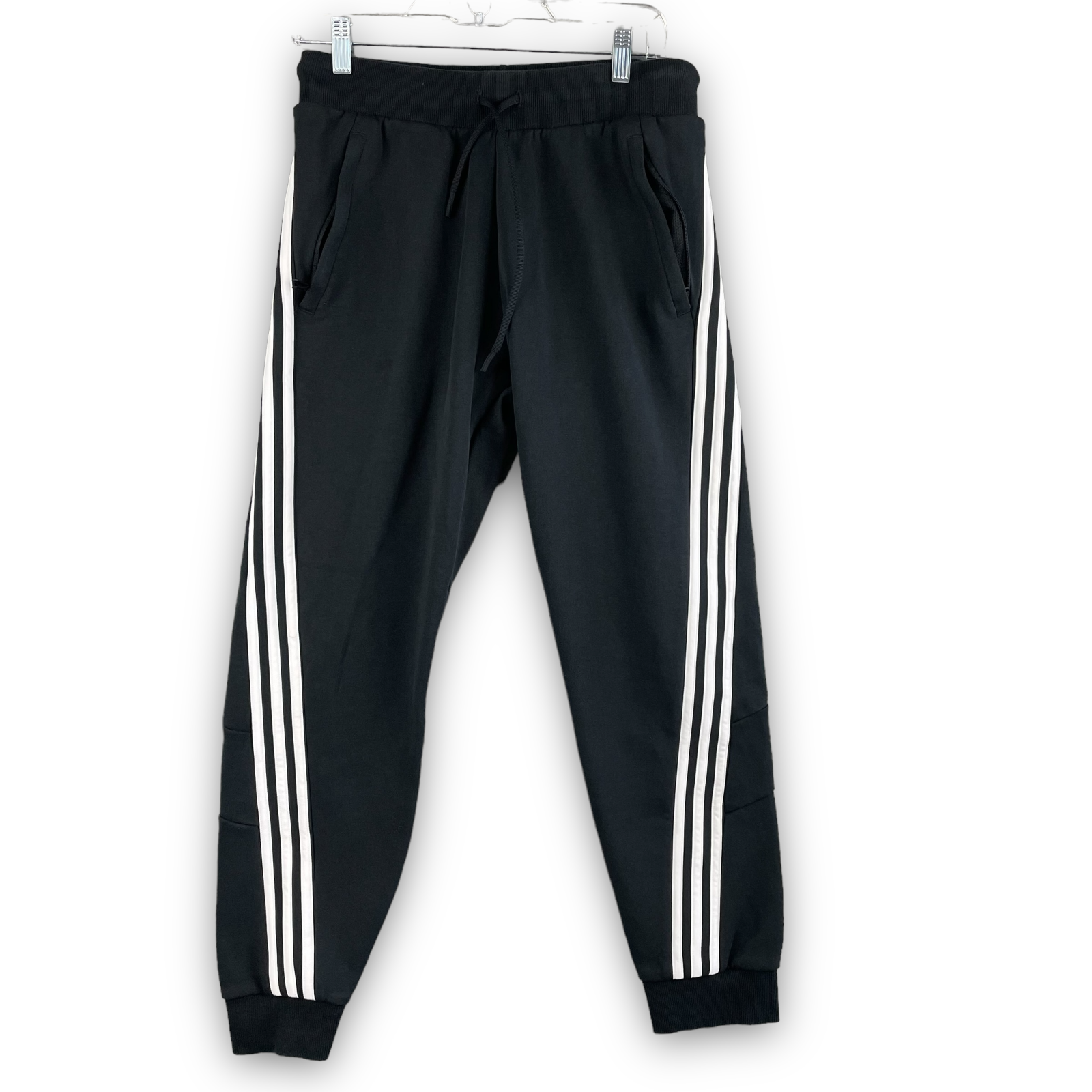 TROUSERS ADIDAS MEN'S SPORTSWEAR 3-STRIPES TAPERED PANTS GM6462 Sz Medium |  eBay