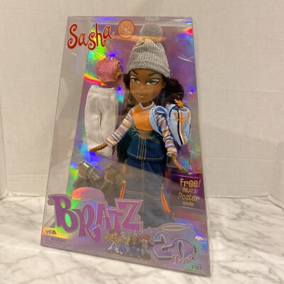 2021 MGA 20 YEARZ SASHA NRFB Bratz Fashion Doll Bunny Boo