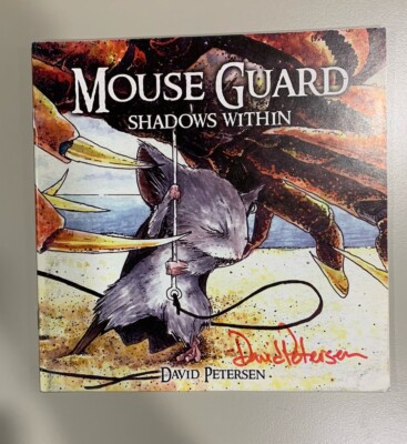 2006 ASP Comics Mouse Guard Issue 2 Shadows Within David Petersen Autographed
