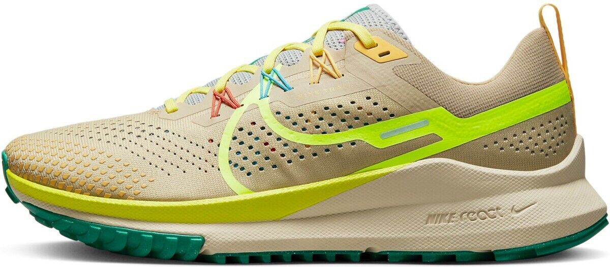 Nike React Pegasus Trail Outdoor Running Trainers Team Gold Nike React Pegasus Trail Outdoor Running Trainers Team Gold