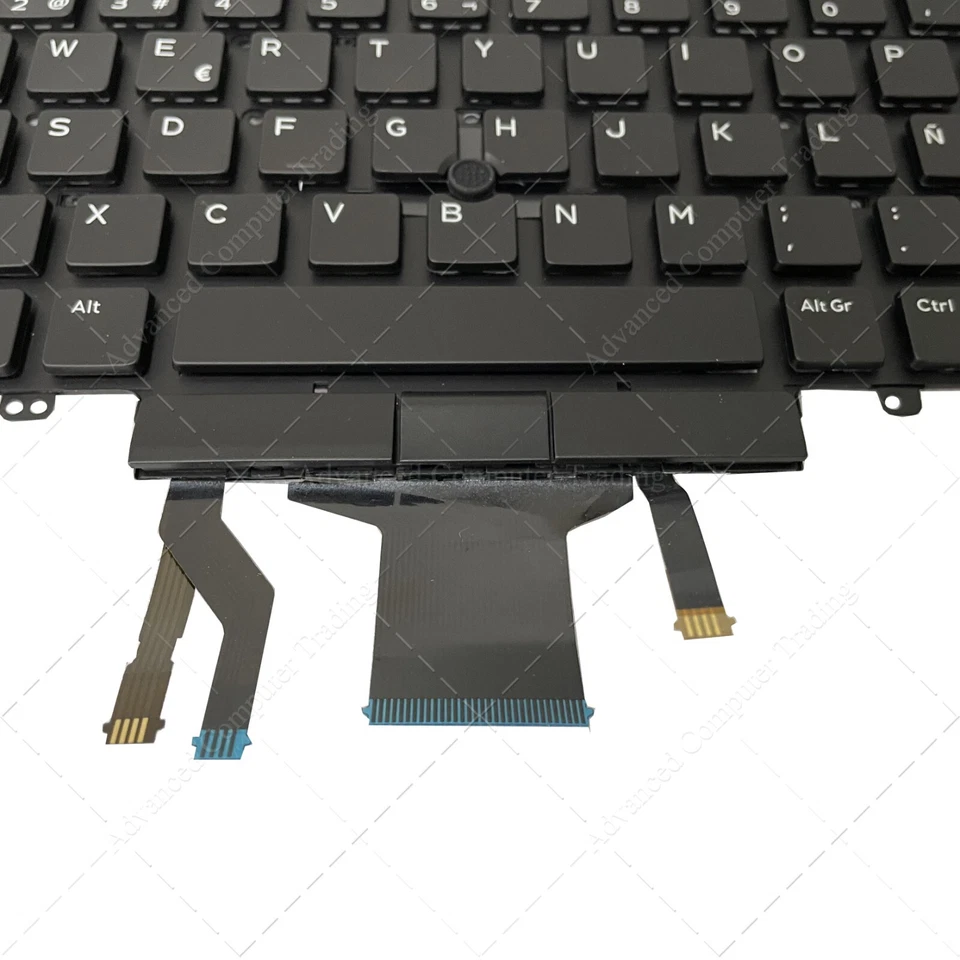 Teclado Español para Dell Precision 7510 7250 7710 7720 0HYRF90 Retroiluminado - Imagen 4 de 4