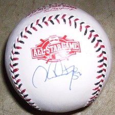 HECTOR SANTIAGO SAN FRANCISCO SIGNED RAWLINGS OML 2015 ALL  STAR BASEBALL w/ COA
