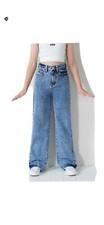 kids high rise widelegg jeans