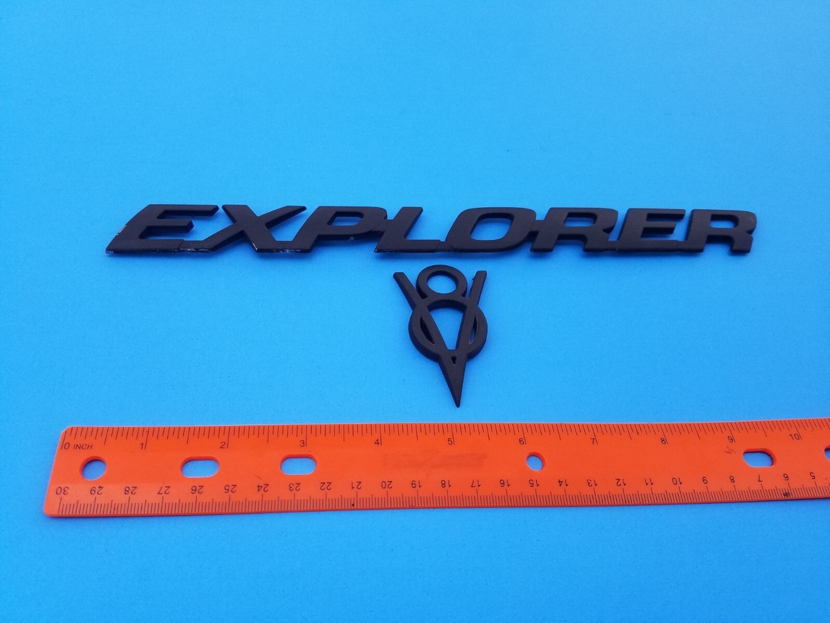 02 03 04 05 FORD EXPLORER V8 REAR TRUNK LID EMBLEM BADGE SYMBOL