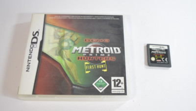 Metroid Prime First Hunt Demo + Nintendo DS Pal CIB Box (Europa Videospiel)
