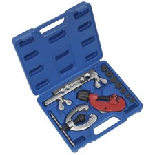 Sealey Pipe Flaring & Cutting Kit 10pc Pipe Flaring Kits Pipe Cutters AK506