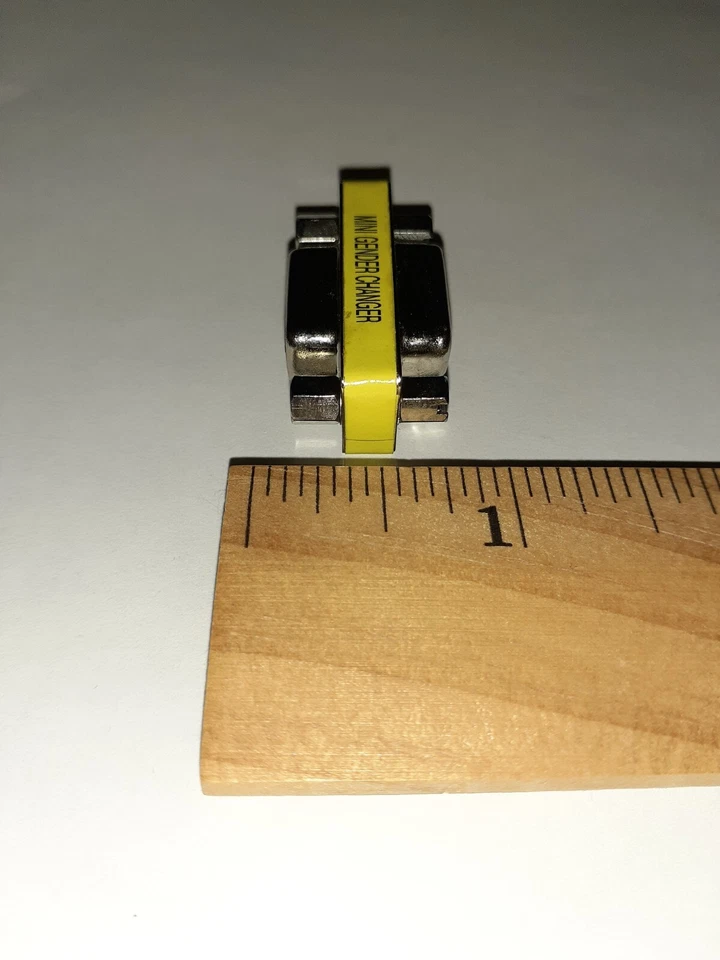 VGA Cable Coupler 15-pin Port Adapter D-Sub Cord DB15 Connector Female to Female - Image 3 of 4