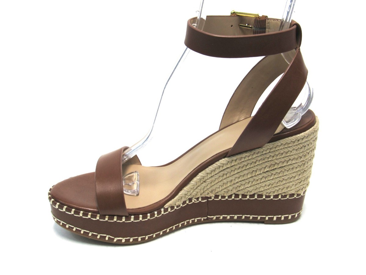 Ralph Lauren Hilarie Espadrille Platform Wedge Sandal