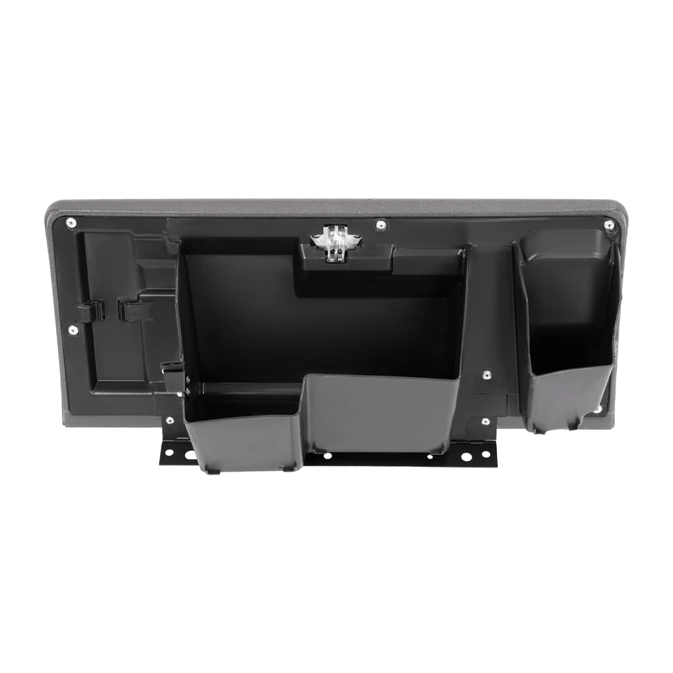 Conjunto de tapa de almacenamiento para tablero Silverado Sierra 2003-2007 peltre oscuro Foto 3 de 4