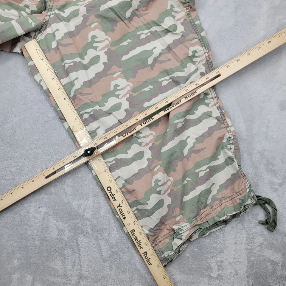 Pantalones Mossimo para mujer 26W camuflados holgados paracaídas capri corbata elástica atlética Foto 4 de 4