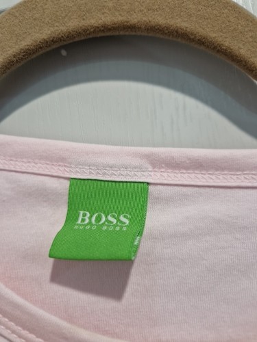 Baby Pink Hugo Boss Cotton Tshirt Casual XXL - Picture 2 of 3