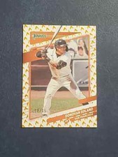 Donovan Solano 2021 Donruss Baseball #68 ON FIRE Parallel 10/75