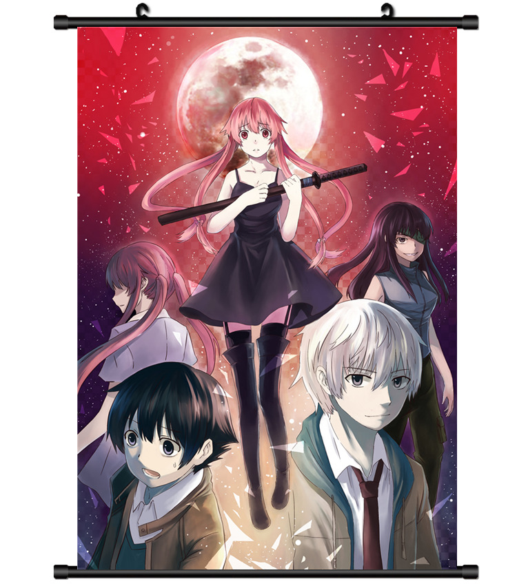 Diary Future Anime Mirai Nikki, Future Diary Poster